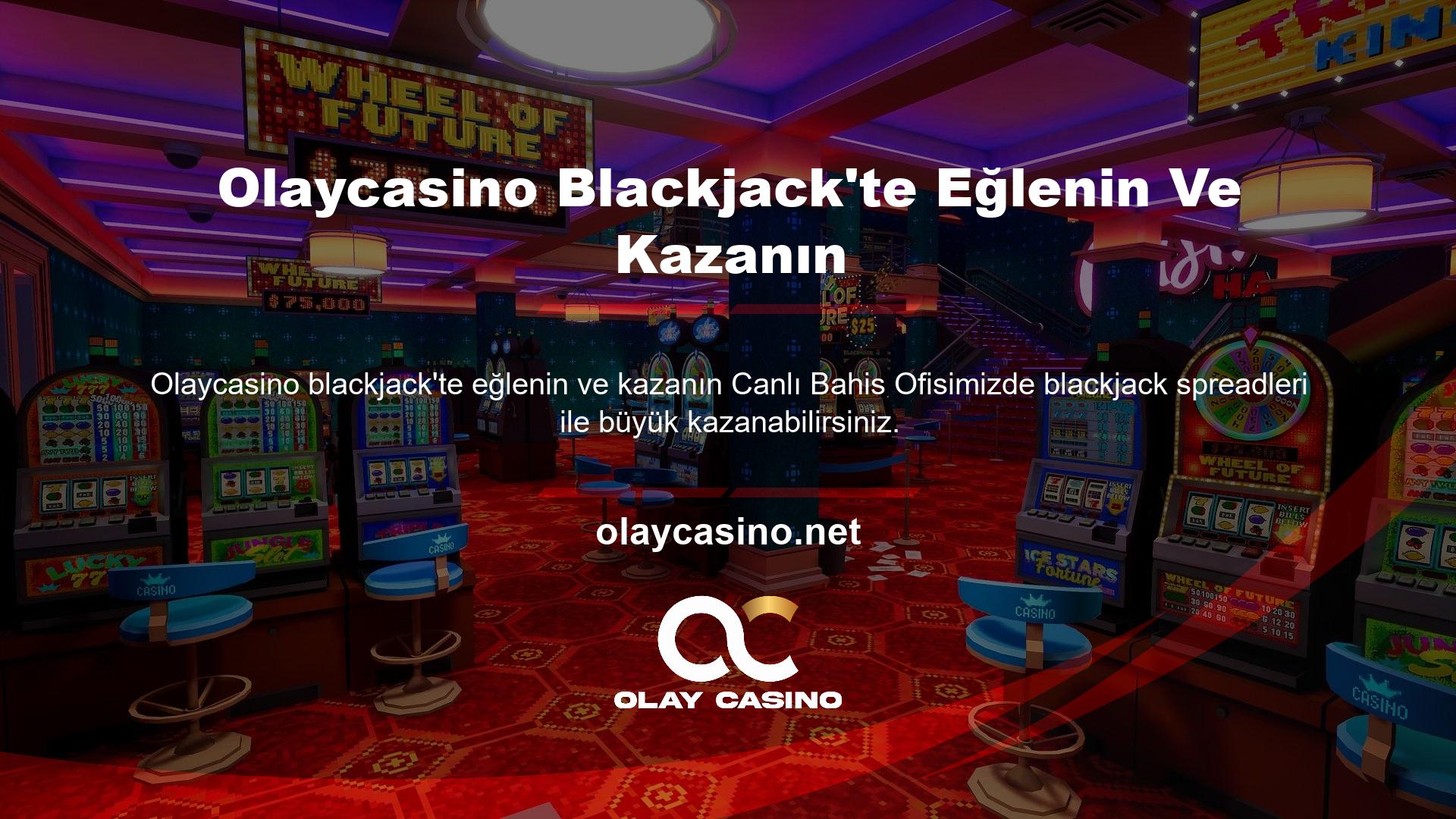 Olaycasino Blackjack'te Eğlenin Ve Kazanın