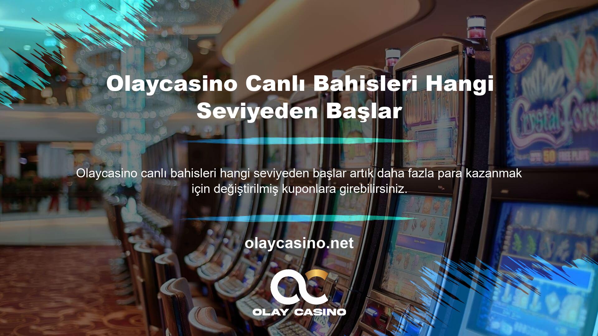 Ülkemizdeki casino otoriteleri tarafından yasal kabul edilen işletmelerin canlı bahis oynamasına izin verilmemektedir